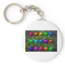 holiday greetings keychains