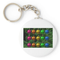 holiday greetings keychains