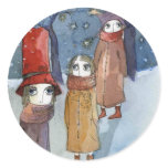 Holiday Hats Sticker