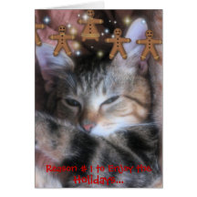 Holiday Humour Series Greeting Card