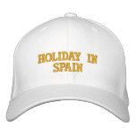 Holiday In Spain Embroidered Baseball Cap