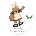 Holiday kitchen stickers