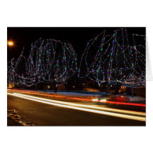 Holiday Lights Greeting Card