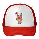 Holiday of funny Christmas santa Mesh Hat
