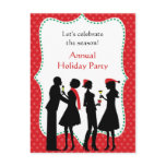 Holiday Office Party Invitation Postcard