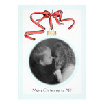 Holiday Ornament Photo Card Personalised Announcements
