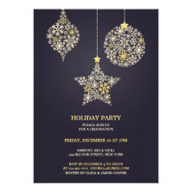 Holiday Party Flat Invitation