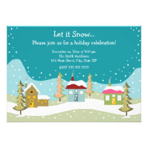 Holiday Party Invitations