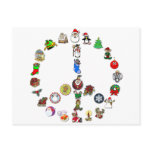Holiday Peace postcards