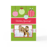 Holiday photo card