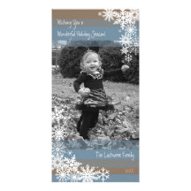 Holiday Photo Card: Let It Snow!