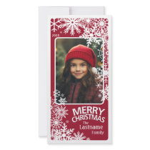 Holiday Photo Card: Let It Snow!