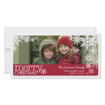 Holiday Photo Card: Let It Snow!
