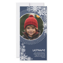 Holiday Photo Card: Let It Snow!