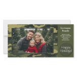 Holiday Photo Card - Tan Camo photo cards