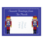 Holiday Photo Card with Nutcrackers Personalised Invitations