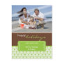 HOLIDAY PHOTO POSTCARD :: spotted bracket P2