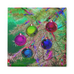 Holiday Pine Decor magnets