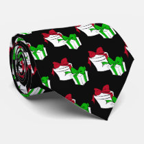 Holiday Presents Custom Tie