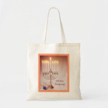 Holiday Shopping Tote Bag