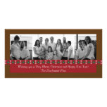 Holiday Snowflake Photo Card