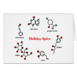 Holiday Spice Molecule Card