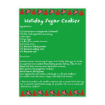 Holiday Sugar Cookies postcards