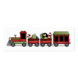Holiday Train Gift Tag business cards