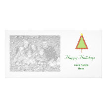 Holiday Tree Picture Card