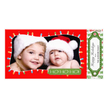 Holidays Hoopla Photo Card Template