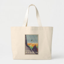 Holidays in Austria Canvas Bags