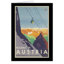 Holidays in Austria cards