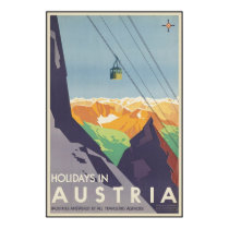 Holidays in Austria posters