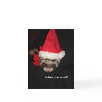 Holidays Wear Me Out Christmas Card