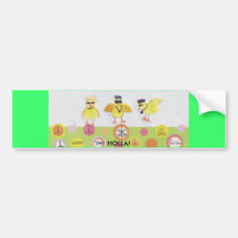 HOLLA AT MY PEEPS! BUMPER STICKERS