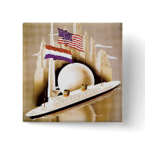Holland America Line New York Pins