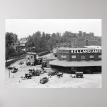 Holland American Docks: 1900 Posters