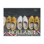Holland Dutch Wooden Shoes Postcard