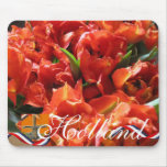 Holland Red Tulips Souvenir Mousepad