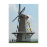 Holland windmill in Zeeland, The Netherlands postcards