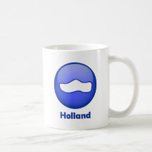 Holland Wooden Shoe Coffee Mugs