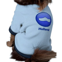 Holland Wooden Shoe Doggie T-shirt