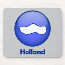 Holland Wooden Shoe Mouse Pads