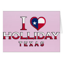 Holliday, Texas Card