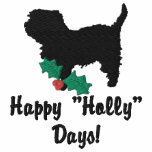 Holly Affenpinscher Embroidered Shirt (Hoodie)