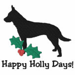 Holly Australian Cattle Dog Embroidered Polo Shirt embroidered shirts