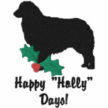 Holly Australian Shepherd Embroidered Hoodie