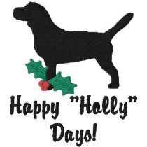 Holly Beagle Embroidered Shirt (Long Sleeved)