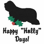 Holly Bearded Collie Embroidered Shirt (Polo) embroidered shirts