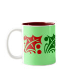 Holly Berries Holiday Mug